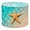 Color 1, variant on Linen Drum Lampshades Pink Starfish Soft Coral Accents White Marine Life Coastal 13"x13"x10" Light Shade for Table Lamps Floor Lamp Shades Lampshade Replacement Assembly Required