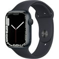 thumbnail image 1 of Reacondicionado Reloj inteligente Apple Watch Series 7 GPS 45 mm Midnight Aluminium, 1 of 6