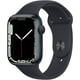 thumbnail image 1 of Reacondicionado Reloj inteligente Apple Watch Series 7 GPS 45 mm Midnight Aluminium, 1 of 6