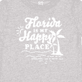 thumbnail image 4 of Inktastic Florida is My Happy Place with Palm Trees Boys or Girls Baby T-Shirt, 4 of 5