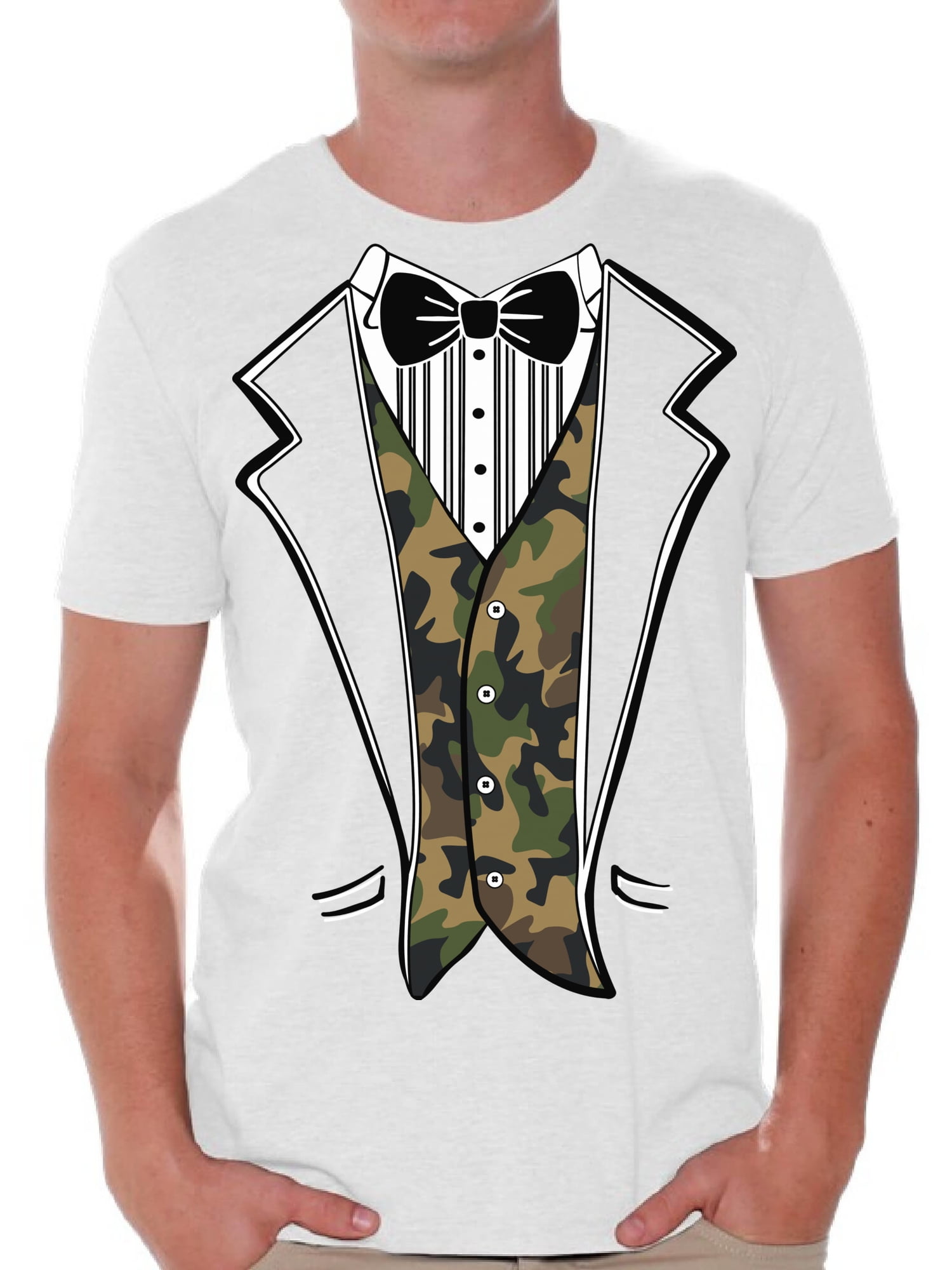 Tuxedo Shirts - Graphic Tees for Men 