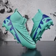 thumbnail image 3 of Botas de fútbol profesionales de alta calidad para hombre, zapatos de entrenamiento de fútbol, zapatillas de deporte con tacos para exteriores, hierba ultraligera Unisex, 3 of 5