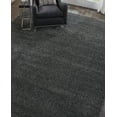thumbnail image 6 of Nourison Malibu Shag Solid Shag Dark Grey 9'10" x 13'2" Area Rug, (10' x 13'), 6 of 8