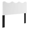 thumbnail image 1 of Pemberly Row Modern Performance Velvet Twin Headboard in White, 1 of 9