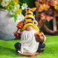 thumbnail image 4 of Spring Fairy Decoration - Resin Statue. Summer Dwarf Design, Great for Garden, World Day, Birthday Gift, 4 of 5