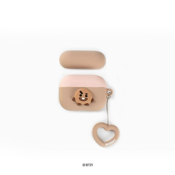 BT21 Airpods Pro Heart Ring Duo Case by BTS Royche (Shooky)