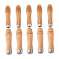 thumbnail image 4 of Juego de mangos de lima de madera, accesorios para mangos de lima, versátiles, ergonómicos con metal 10 unidades, 4 of 9