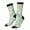3 Black, variant on Elephant and Flowers Print Adult Socks for Men & Women,Calf Socks, Ankle Socks,Boots Socks,Breathable Casual Sock,Unisex Crew Socks
