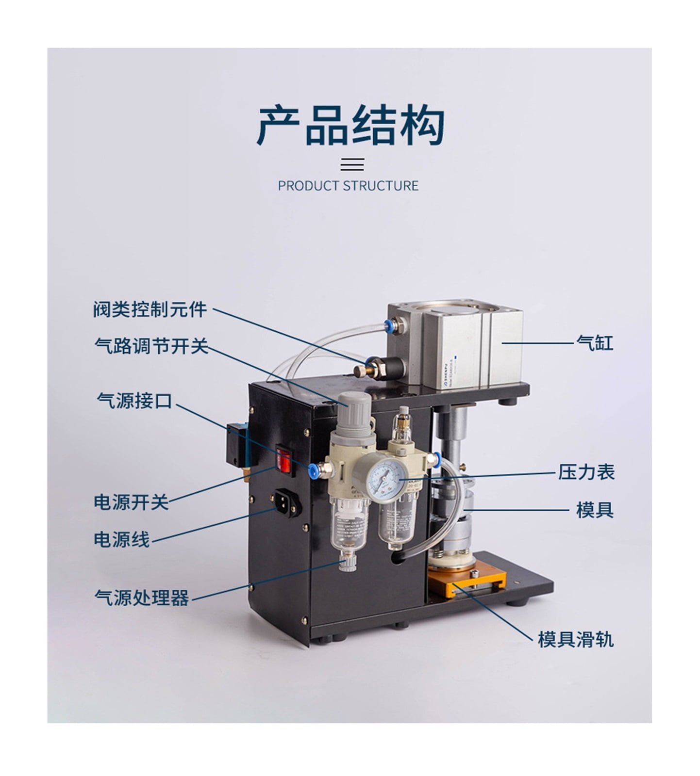 Pneumatic Badge Making Machine Auto Induction Stamping Badge Processing Punching Machine With Pedal Models