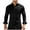 Black, variant on Chiccall Men's Long Sleeve Dress Shirt Solid Slim Fit Casual Business Formal Button Up Shirts with Pocket