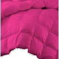 thumbnail image 3 of D.N.G. BEDDINGS Luxurious 1 Piece Pom Pom Box Design Comforter, 800 Thread Count, 100% Egyptian Cotton, White Vintage Pom-Pom Fringe (Twin/Twin XL Size Solid Hot Pink Color), 3 of 4