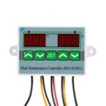 thumbnail image 3 of Controlador de temperatura digital inteligente de microordenador con pantalla dual ZFX-ST3012 Interruptor de control de temperatura del termostato eléctrico de 12 V/120 W, 3 of 5