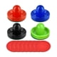 thumbnail image 1 of 4 empujadores de Air Hockey y 8 piezas de accesorios de repuesto de disco de Air Hockey 4 colores, 1 of 8
