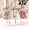 thumbnail image 2 of Muñeco de ángel de Navidad, muñeco de peluche colgante, adornos navideños para muñeca de Navidad, decoración colgante para fiesta de año nuevo, 2 of 4