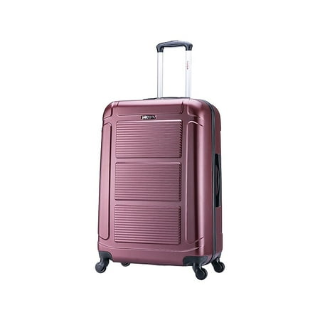 InUSA Pilot Medium Plastic 4-Wheel Spinner Luggage Wine (IUPIL00M-WIN)