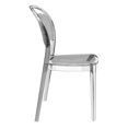 thumbnail image 4 of Siesta ISP021-TCL Chaise de Salle à Manger en Polycarbonate Transparent - Lot de 2 - Lot de 2, 4 of 9