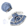 thumbnail image 1 of Adorable Girl Doll Dress Clothes 1/ Doll Matching Outfits 4, 1 of 9
