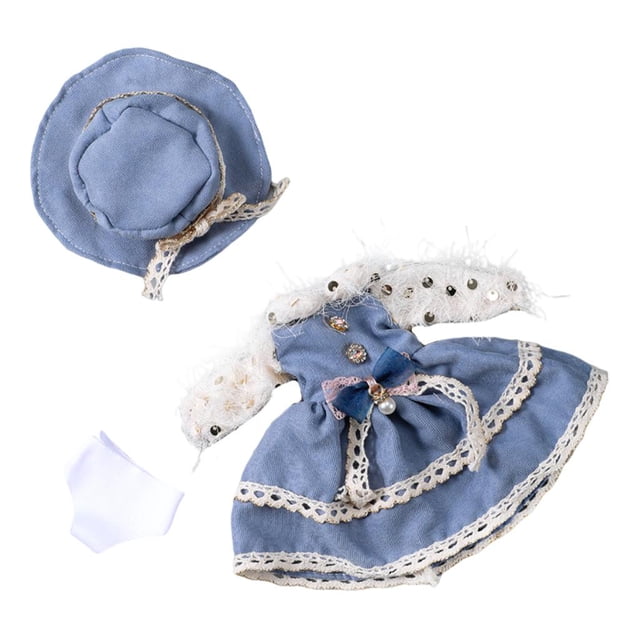 Adorable Girl Doll Dress Clothes 1/ Doll Matching Outfits 4