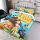 thumbnail image 3 of El Libro de la Selva Conjunto de sábanas temático, trío de piezas, cómodo y amigable con la piel, diseño único, regalo de decoración para el hogar para familiares, amigos y fans,135cm *200cm, 3 of 6