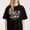 Black-4, variant on Leopard print Bow and Sunglasses Graphic for Girls Cute Casual Tee print T Shirt