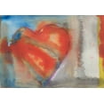 thumbnail image 2 of Oppenheimer, Michelle 14x11 Gold Ornate Wood Framed with Double Matting Museum Art Print Titled - Sweethearts II, 2 of 4