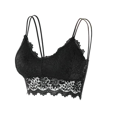 

Sports Bras Women Push-Up Seamless Bra Solid Print Multicolor L 1-Pack