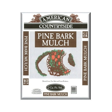 2CF American Countryside Brown Pine Bark Mulch