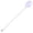 White, variant on 5.8 Inches Coffee Spoons,Stirring Spoons,Long Handle Iced Tea Spoon,Exquisite Glass Teaspoons,Ice Cream Spoons,Decorative Espresso Spoons for Latte Tea Dessert Yogurt and Cocktail(White)