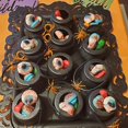 thumbnail image 3 of Decoraciones de Halloween para niños, 10 piezas, Cubo de dulces de Halloween, maceta, Caldero de calabaza, tarro de truco o trato, decoración del hogar de Halloween, 3 of 3