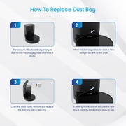 ionvac RoboVac Auto Empty Bag Replacement, Six Pack