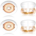 thumbnail image 1 of ZHAOCHENG Almohadillas traseras de silicona de oro de 8 quilates para pendientes de botón o colgantes, almohadillas traseras de seguridad con bloqueo para pendientes pesados, 1 of 3