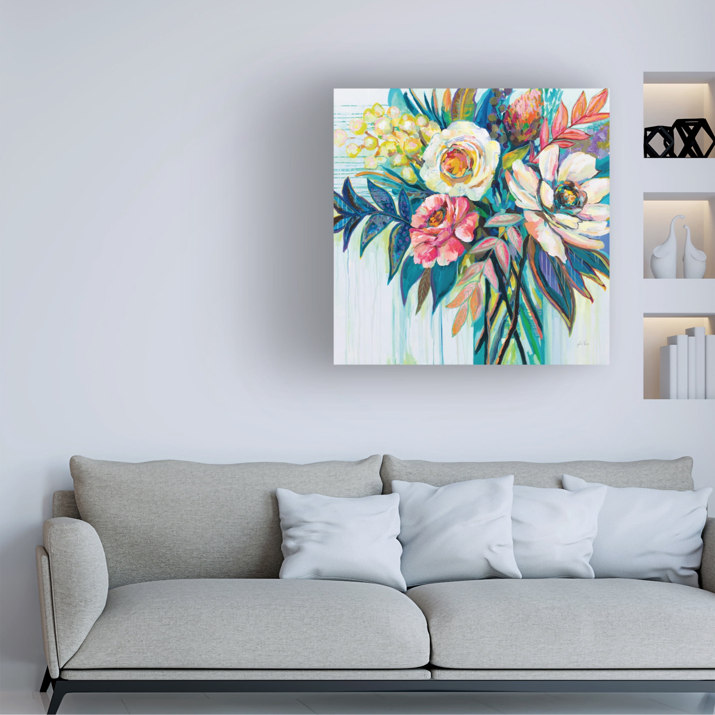 Jeanette Vertentes 'First Date' Canvas Art
