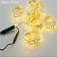 thumbnail image 3 of Cadena de luces LED en forma de cascada para decoración de bodas, fiestas, interiores y exteriores, calles, salas de estar, jardines, patios, aleros, techos, 3 of 5