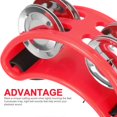 thumbnail image 4 of Foot Rattle Bell Percussion Instrument for Performance Accompaniment Prop, 4 of 5