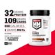 thumbnail image 2 of Muscle Milk Gainer Protein Powder, Vanilla Creme, 32g Protein, 5 Pound, 2 of 5