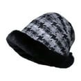thumbnail image 4 of qolati Womens Wide Brims Caps Fuzzy Faux Fur Winter Warm Thick Plush Earflap Fisherman Beanie Hats Soft Puffy Outdoor Bucket Hats, 4 of 7
