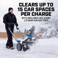 HART 40V 18inch Cordless Electric Snow Blower, Brushless, Push Start