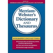 Merriam-Webster's Dictionary and Thesaurus (Paperback)