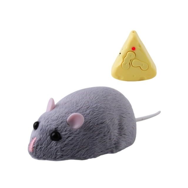 Shengyu Remote Controlled Cat Toys For Endless Fun And Excitement Good Simulation Effect Pet Supplies Rat lilac colour