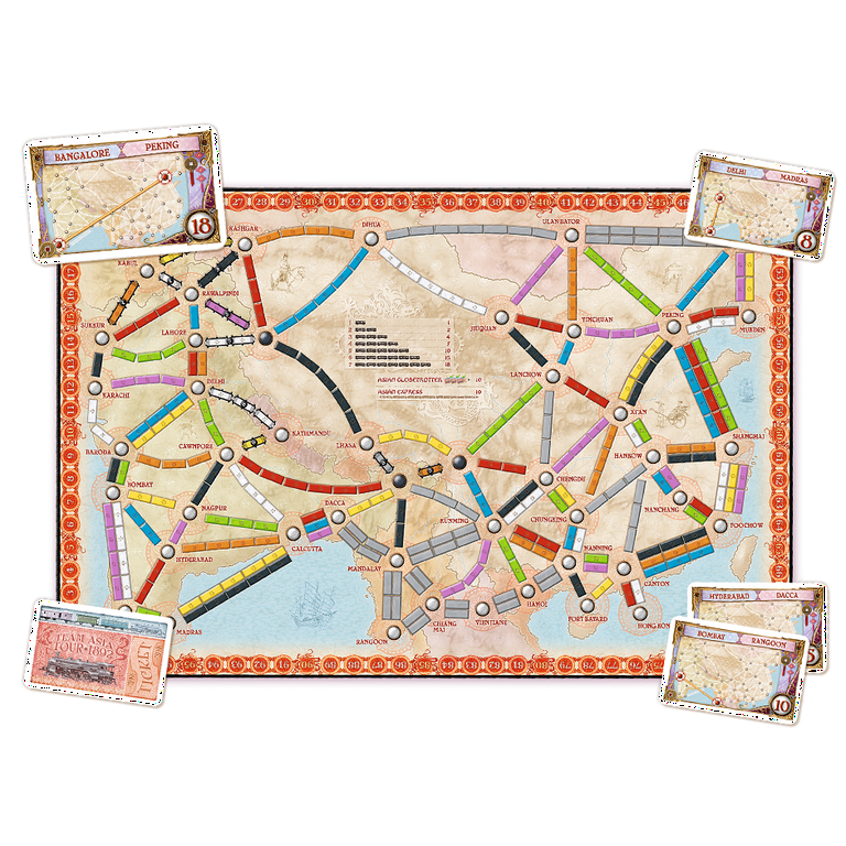Ticket to Ride - Asia Map Collection 1