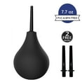 thumbnail image 6 of Enema Bulb Kit, Clean Anal Douche for Women & Men Enemas Bulbs , Reusable Vaginal Cleaner kit with 2 Nozzles, Black, 225ml, 6 of 8