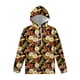 thumbnail image 3 of Sudadera con capucha con estampado 3D de hojas y flores de loto para hombre y mujer, sudadera con capucha floral de primavera y otoño, sudaderas de manga larga, camisetas informales, 3 of 5
