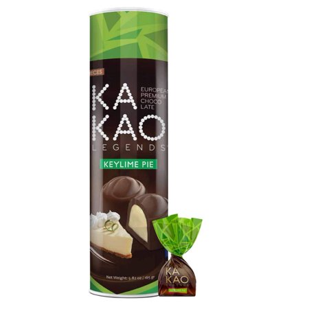 Key Lime Pie Dark Chocolate Truffles (15 Individually Wrapped Truffles)