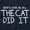 Navy, variant on Dont Look At Me The Cat Did It Toddler Boy Girl T Shirt Infant Toddler Brisco Brands 12M