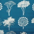 thumbnail image 2 of Simply Daisy 16" x 16" Field of Trees Decorative Throw Pillow, Autumn Blue, 2 of 4