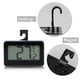 thumbnail image 3 of Termómetro electrónico doméstico resistente al agua de alta precisión, termómetro para refrigerador, termómetro con gancho para alarma de congelación (negro), 3 of 5