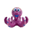 thumbnail image 2 of Pulpo Púrpura Flotante con 3 Anillos Hoopla Juguete de Baño Interactivo Libro de Diversión para el Baño con Páginas a Prueba de Agua y Chirriador Sorpresa, Educación Temprana, 2 of 5