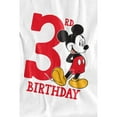 thumbnail image 2 of Disney T-Shirt d'Anniversaire 3 Ans Mickey Mouse pour Garçons/filles, 2 of 4
