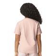 thumbnail image 4 of Gildan Youth Softstyle CVC T-Shirt, Short Sleeve Taped Neck Shirt, Dusty Rose Tee, Size XL, 4 of 5