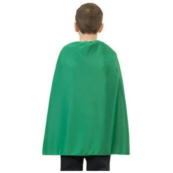 RG Costumes 75075-GR 26 in. Superhero Child Cape - Green
